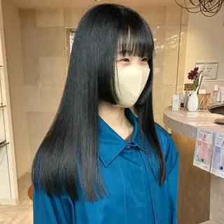 ロング 【縮毛矯正・艶髪】 髪質改善　橋本🌟のヘアスタイル