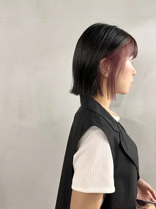 ショート カラー パーマ ヘアアレンジ メンズ キッズ #tag 稗田綾加のヘアスタイル