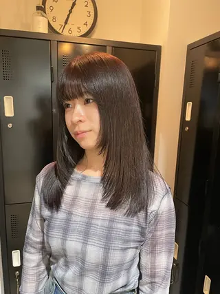 ロング LOREN/ miuのヘアスタイル