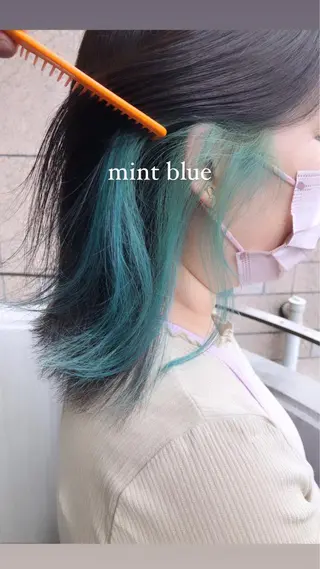 ミディアム カラーアンドケアリタ kitamuuuのヘアスタイル