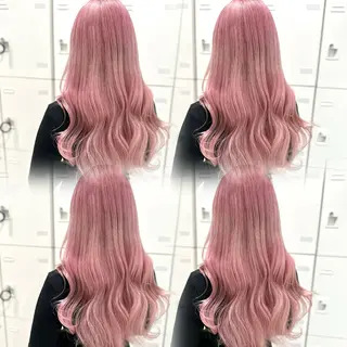 ロング カラー ハイトーン/レイヤー 透明感/瑶平のヘアスタイル