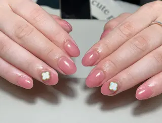 ネイル By moonネイル 🌷ワンホン/韓国風のネイルデザイン