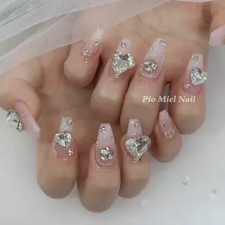 ネイル HANA 長さだしのネイルデザイン