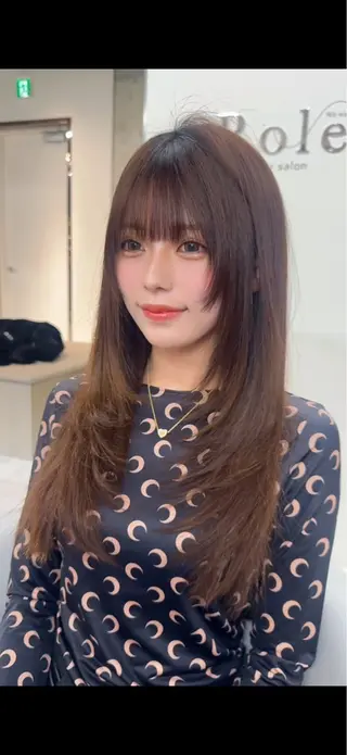 ロング カラー ヘアアレンジ 【博多髪質改善】 吉村　清志のヘアスタイル