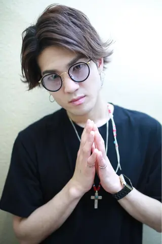 ミディアム カラー パーマ ヘアアレンジ メンズ キッズ ネイル マツエク・マツパ premier modelsのヘアスタイル