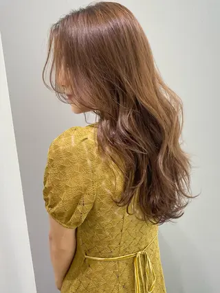 ロング カラー 中尾 碧斗のヘアスタイル