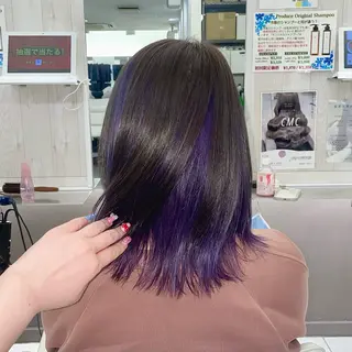 ミディアム ダブルカラー/艶髪 🪽minoriのヘアスタイル