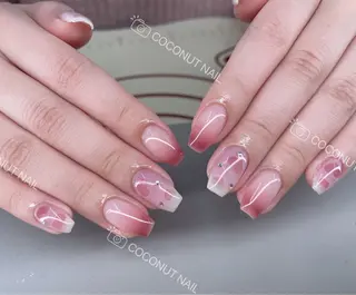 ネイル 神田 ココナッツのネイルデザイン