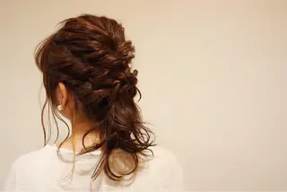 ヘアアレンジ 菊池 栄里奈のヘアスタイル