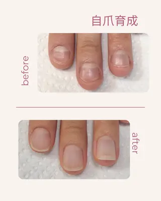 ネイル 自爪育成 Keshlyのネイルデザイン