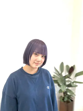 ミディアム カラー 堀 大輔のヘアスタイル