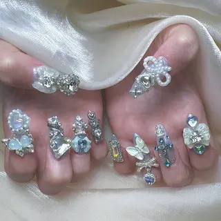 ネイル princess スカルプ専門店のネイルデザイン