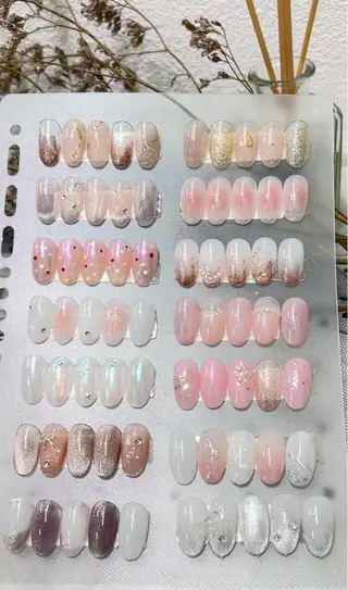 ミディアム Atelier nail salonのネイルデザイン