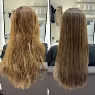 ロング EIGHT plum TOKIOリミテッドのヘアスタイル