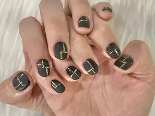 メンズ ショート Aole'a Nailのネイルデザイン