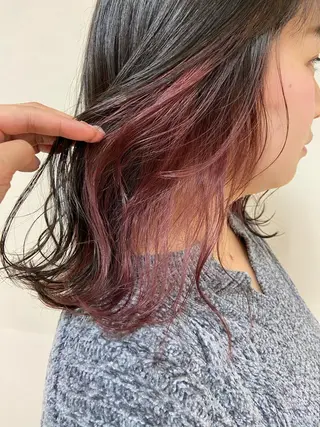 セミロング カラー 【カラーリスト】 Likka.のヘアスタイル