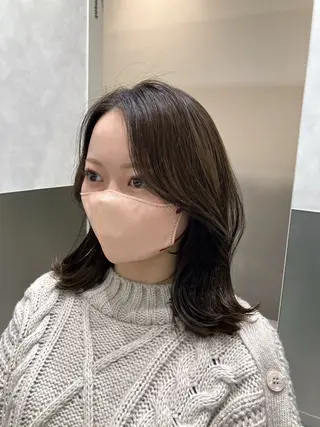 ロング カラー 💖ブリーチなし透明 感💖ASAHIのヘアスタイル