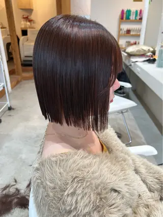 ミディアム un ジュリアのヘアスタイル