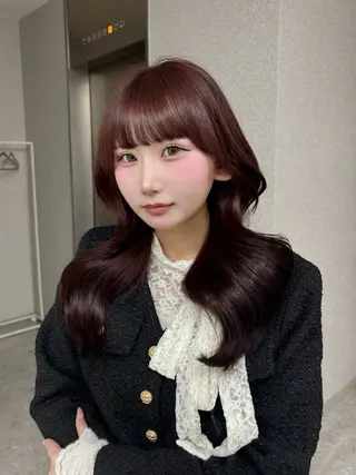 ロング カラー 天神￤カラー￤ まなみ🎀💞のヘアスタイル