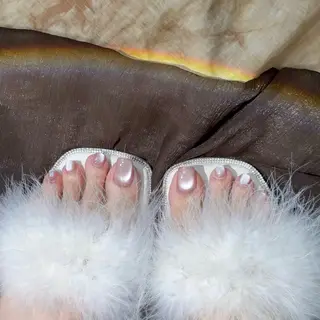 ショート めぐみのネイルサロン スタッフ練習のネイルデザイン