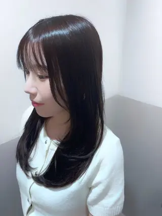 ロング カラー 🍀ナガヤマ ヒデアキ🍀のヘアスタイル