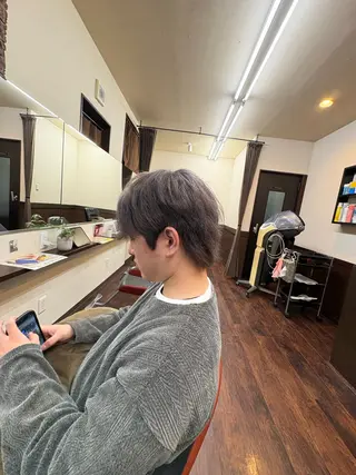 カラー メンズ 熊澤 歩のヘアスタイル