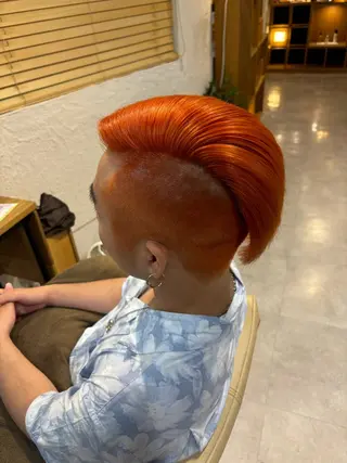 カラー 新田 楓太のヘアスタイル