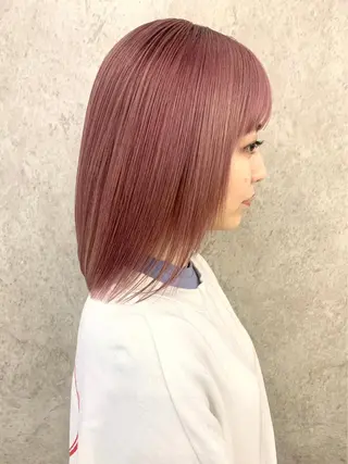 ミディアム カラー メンズブリーチカラー ❤︎hirokoのヘアスタイル