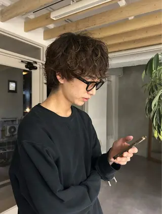 メンズ ayu omochaのヘアスタイル