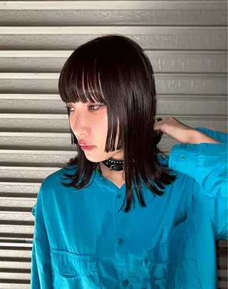 ミディアム freera所属・湯浅 美玖のヘアスタイル