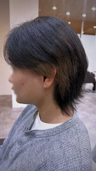 ショート カラー Agu hair muta 大山佑将のヘアスタイル