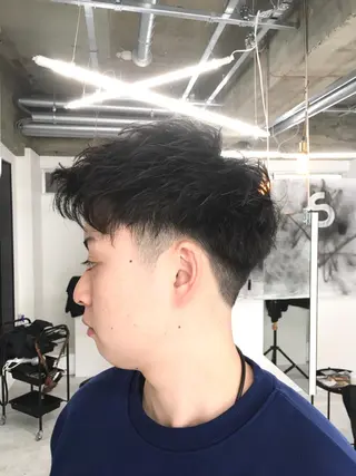 パーマ メンズ メンズサロン rootのヘアスタイル
