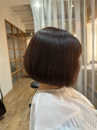 ミディアム カラー 美髪/髪質改善 川口凌弥のヘアスタイル