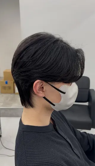 ショート メンズ terumi メンズ縮毛矯正✨のヘアスタイル