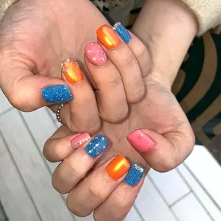 ネイル 新井 ひなののネイルデザイン