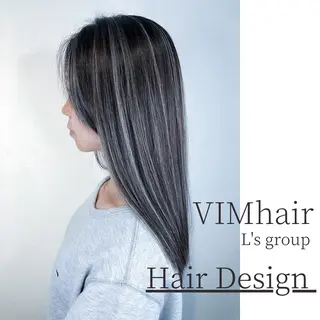 ロング カラー ヘアアレンジ VIM hairおもろまち店のヘアスタイル