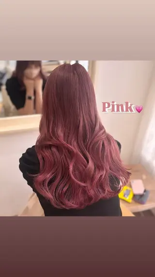 ロング 美容室ORIKA AI レイヤーカットのヘアスタイル