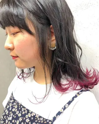 ショート カラー ヘアアレンジ 【池袋/スパイキー ショート】ⓝⓘⓜⓤのヘアスタイル
