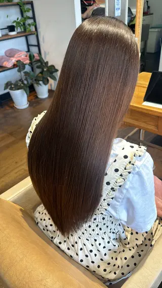 ロング 鎌田 美紗希のヘアスタイル