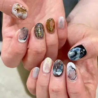 ネイル パラジェル認定サロン N°nail 立川のネイルデザイン