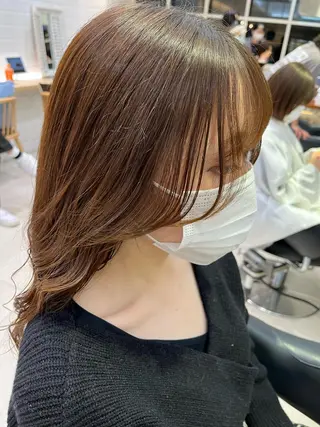 ロング コテ巻き風パーマ🫧 麻尋のヘアスタイル
