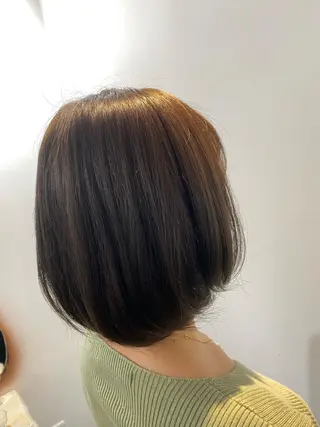 ミディアム カラー パーマモデル募集中 渥美翔人のヘアスタイル