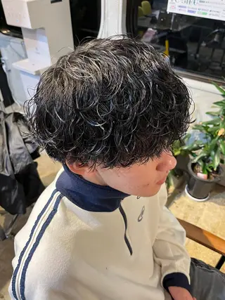 パーマ メンズ 🌀rooomen 各務原/龍之介のヘアスタイル