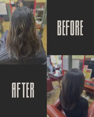 セミロング カラー 米倉 麻衣のヘアスタイル