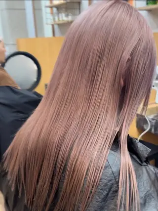 セミロング カラー 西田辺/ タカスナオヤのヘアスタイル