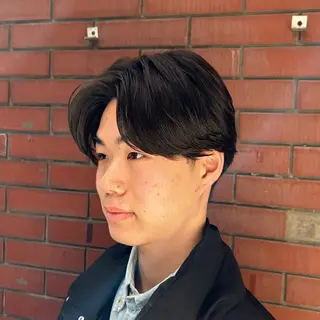 ショート パーマ メンズ 【メンズパーマ特化】 🍏網中勇喜のヘアスタイル
