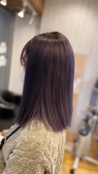 ミディアム カラー Agu  hair you所属・♡ yumaのヘアスタイル