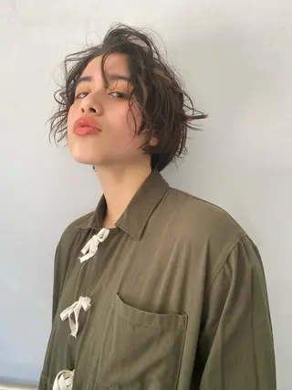ショート パーマ 🧼柴田 健太郎🧼のヘアスタイル