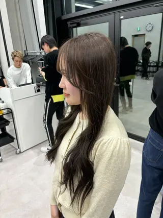 ロング カラー 🫧韓国風透明感 ヘア🫧towaのヘアスタイル
