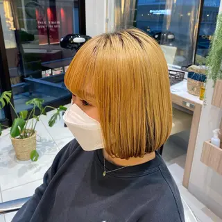 ミディアム カラー 💫副店長💫 篠崎 はやとのヘアスタイル